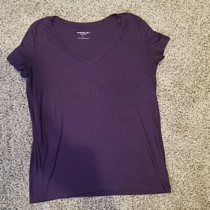 Express One Eleven V Neck Top